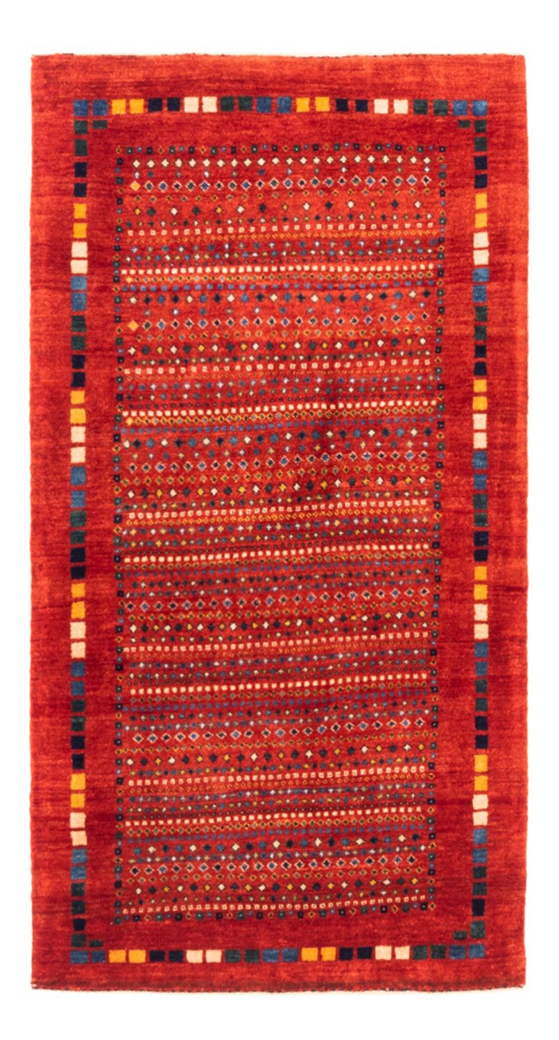 Gabbeh tapijt - Perzisch - 144 x 80 cm - rood
