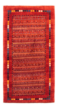 Gabbeh tapijt - Perzisch - 144 x 80 cm - rood
