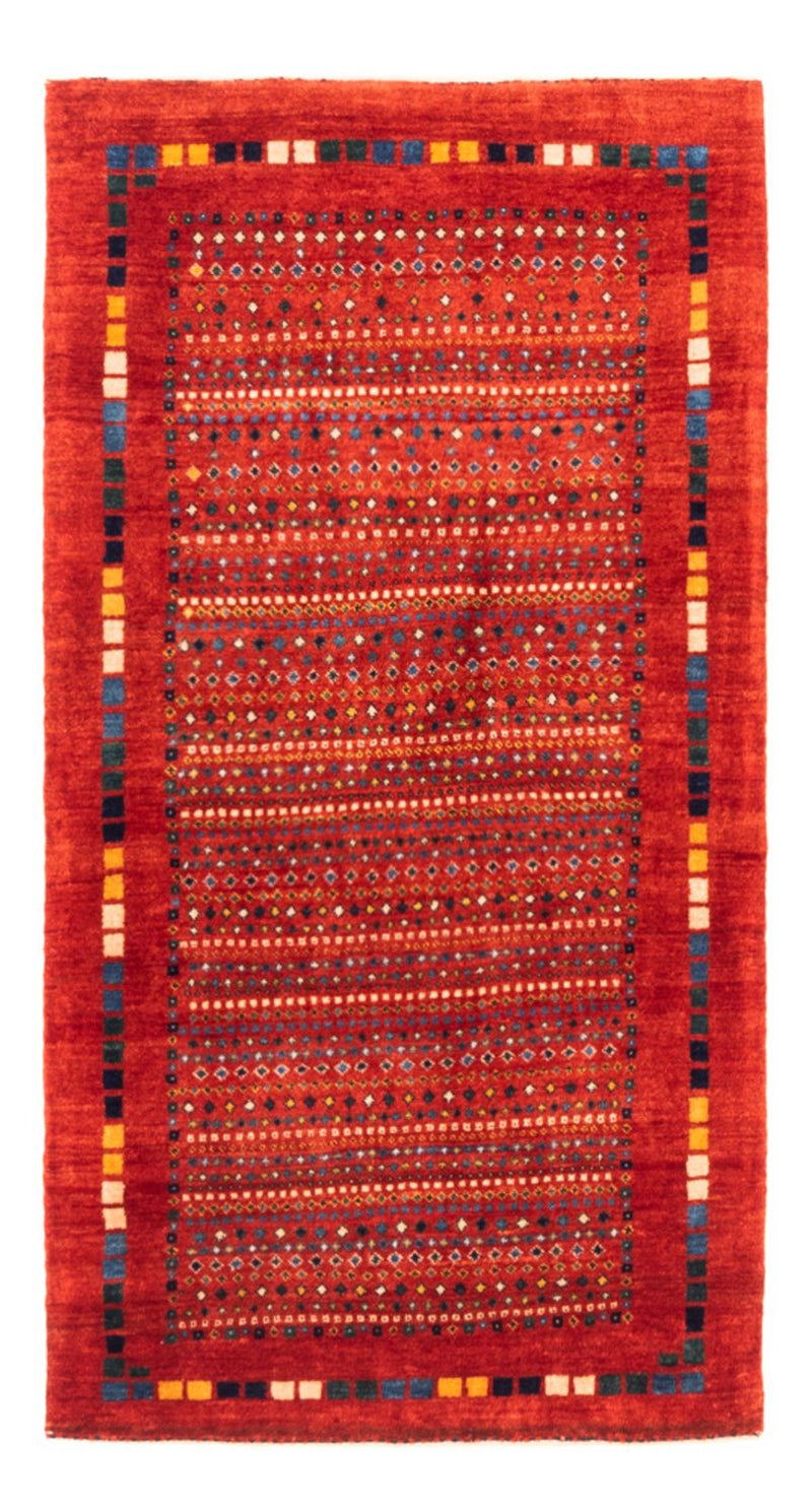 Gabbeh tapijt - Perzisch - 144 x 80 cm - rood