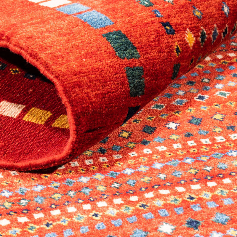 Gabbeh tapijt - Perzisch - 144 x 80 cm - rood