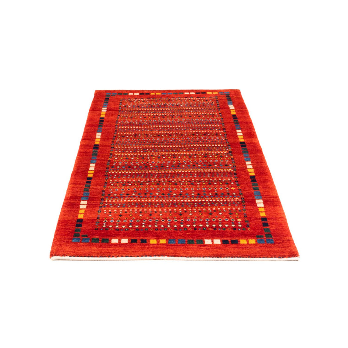 Gabbeh tapijt - Perzisch - 144 x 80 cm - rood