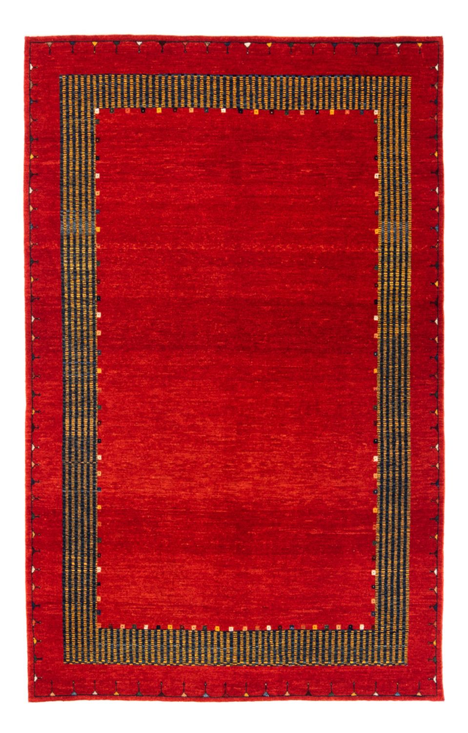 Gabbeh tapijt - Perzisch - 185 x 122 cm - rood