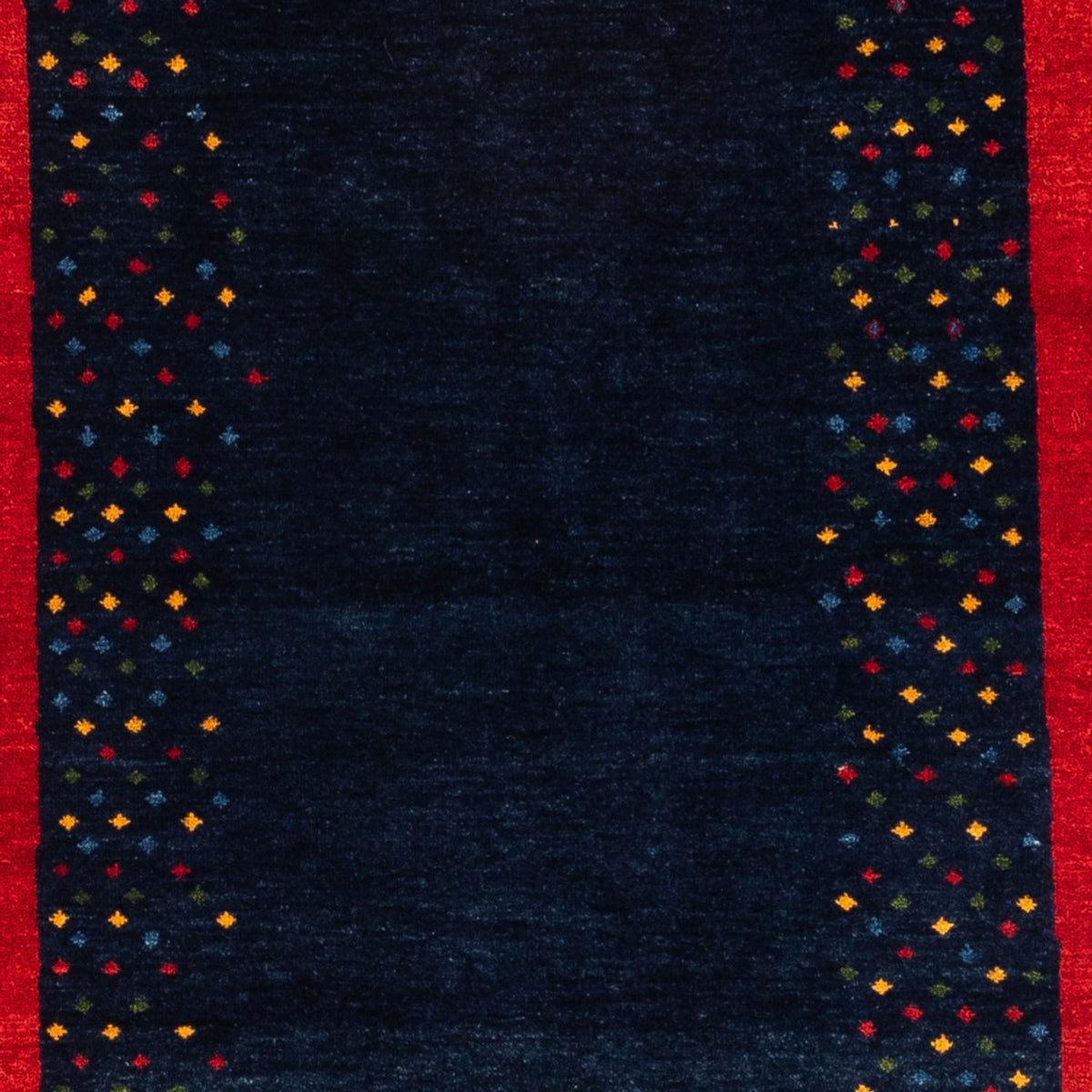 Gabbeh tapijt - Perzisch - 176 x 123 cm - donkerblauw