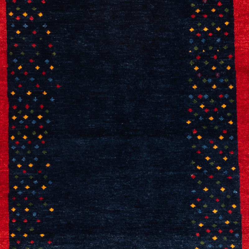 Gabbeh tapijt - Perzisch - 176 x 123 cm - donkerblauw