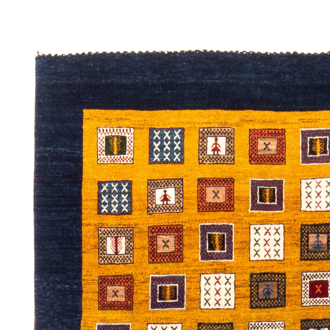 Perzische Gabbeh Tapijt 195x150cm - Perserteppich Wollteppich