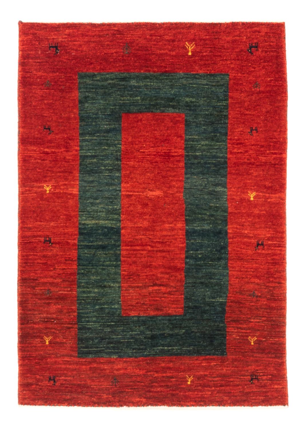 Gabbeh tapijt - Perzisch - 122 x 78 cm - rood