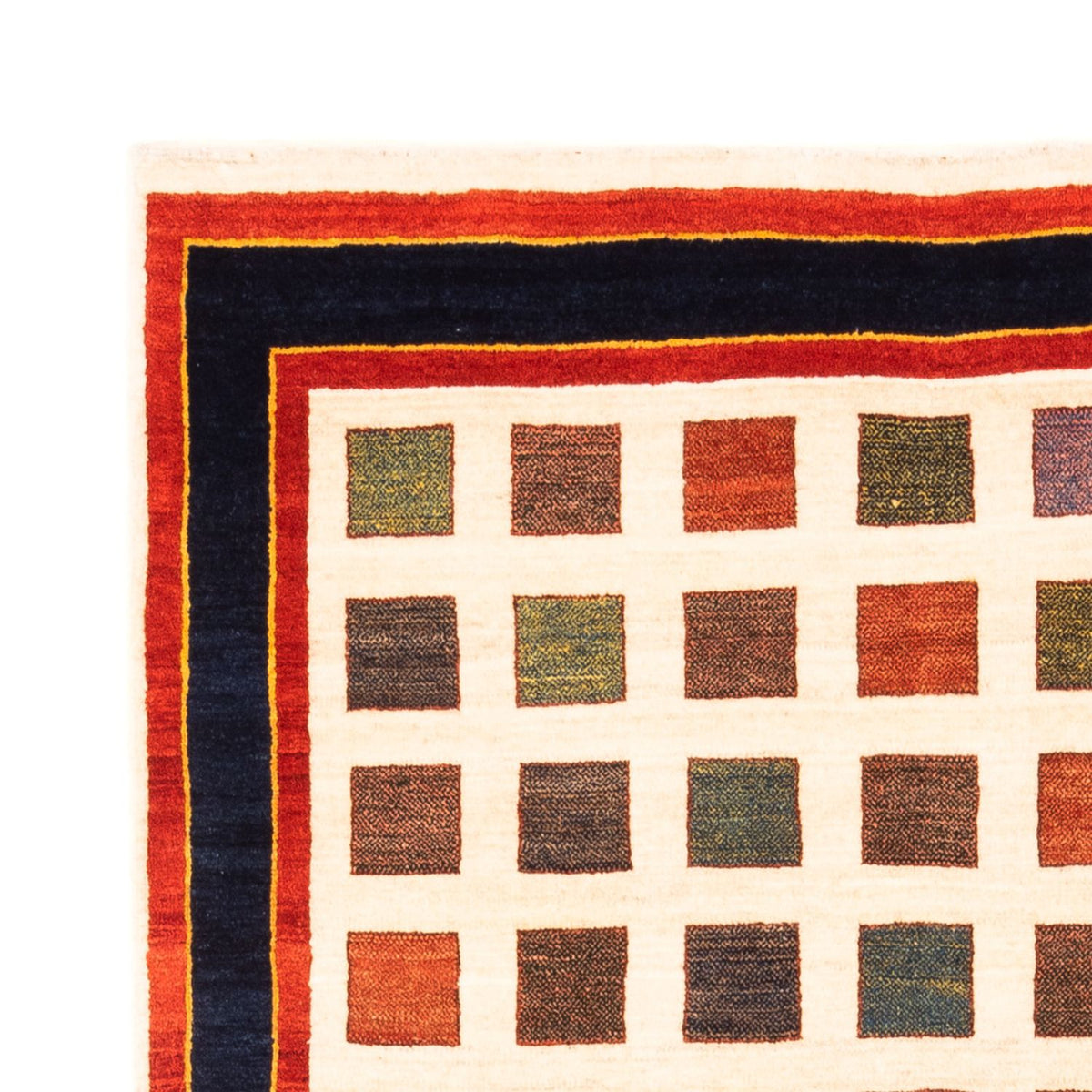 Gabbeh tapijt - Perzisch - 204 x 133 cm - crème