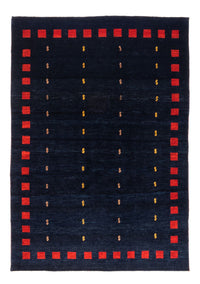 Gabbeh tapijt - Perzisch - 200 x 146 cm - donkerblauw
