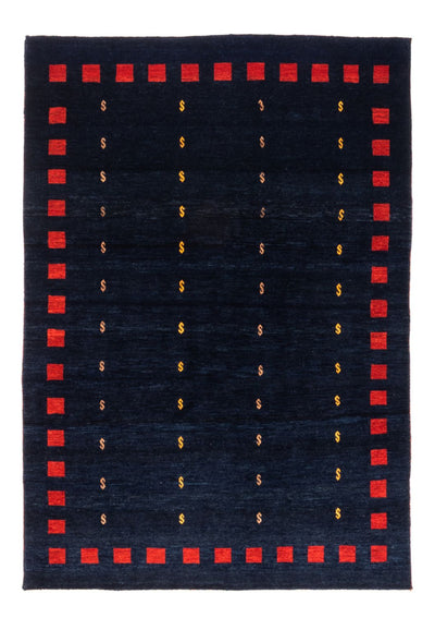 Perzische Gabbeh Tapijt 146x200cm - Perserteppich Wollteppich