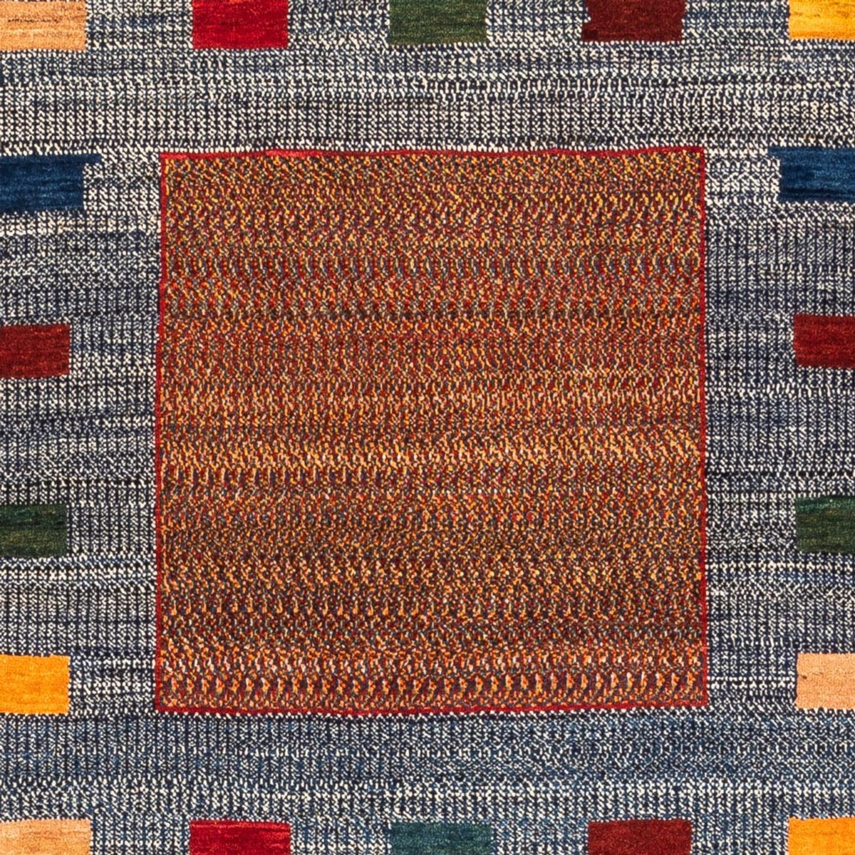 Gabbeh tapijt - Perzisch - 190 x 122 cm - lichtblauw