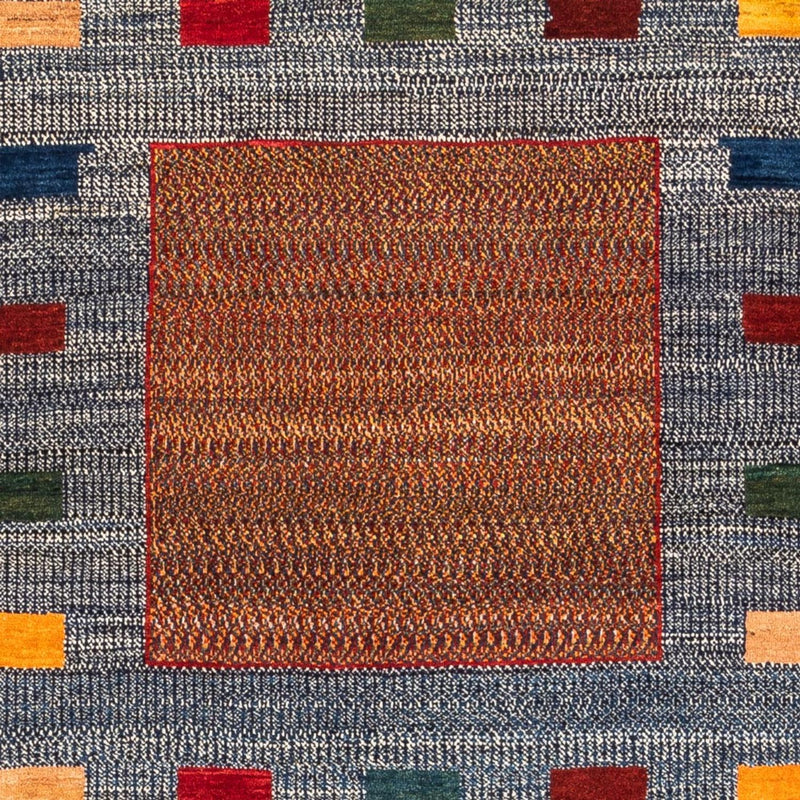 Gabbeh tapijt - Perzisch - 190 x 122 cm - lichtblauw