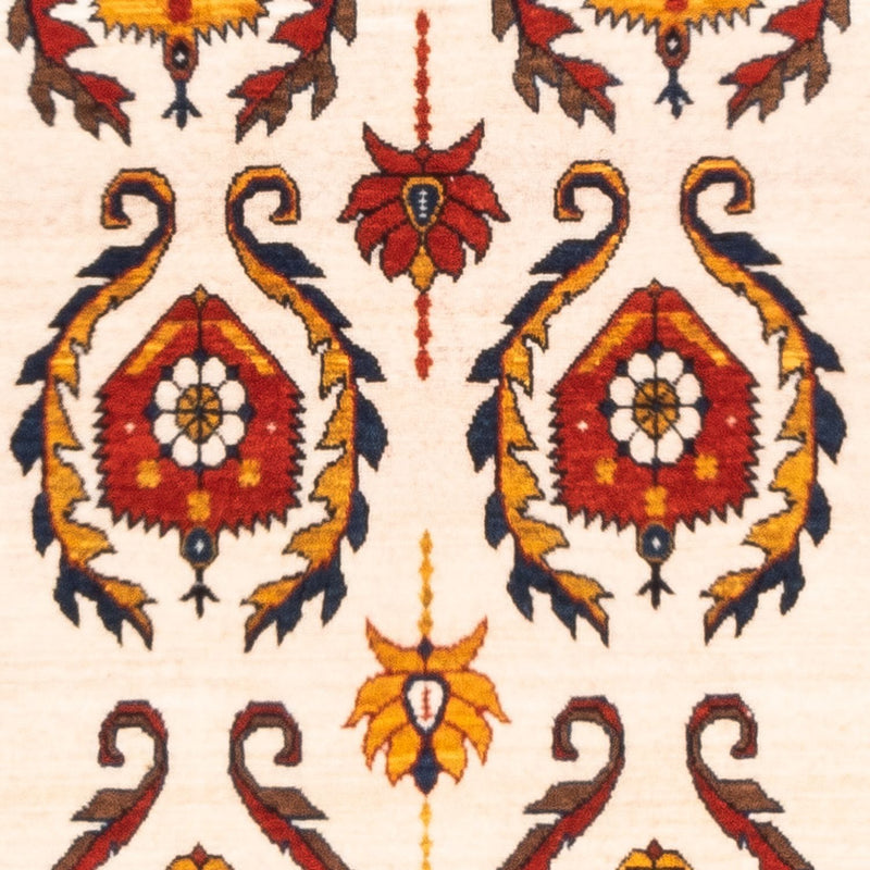 Gabbeh tapijt - Perzisch - 126 x 86 cm - crème