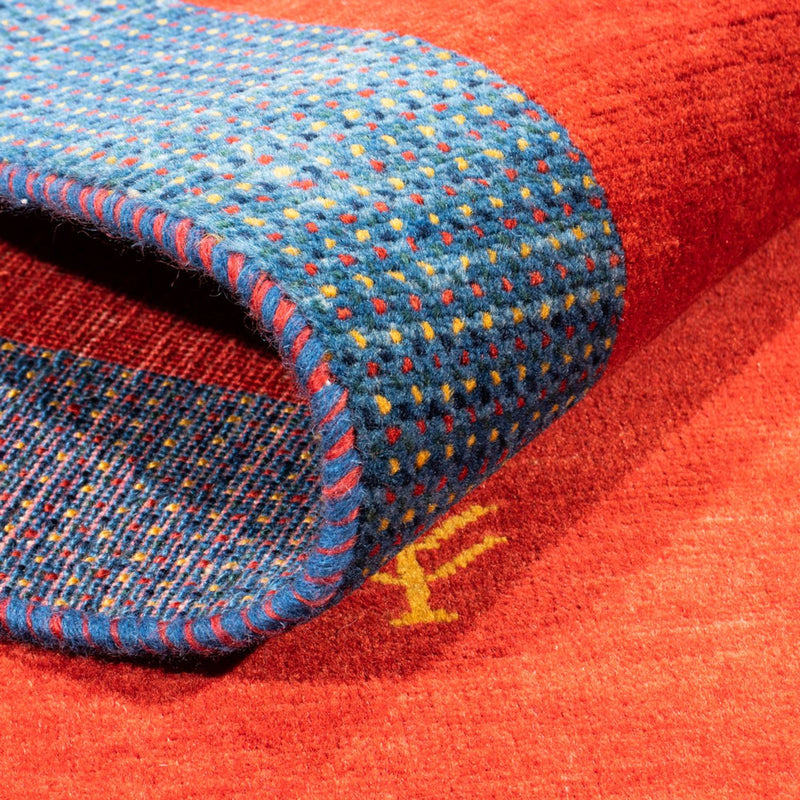 Gabbeh tapijt - Perzisch - 148 x 100 cm - rood