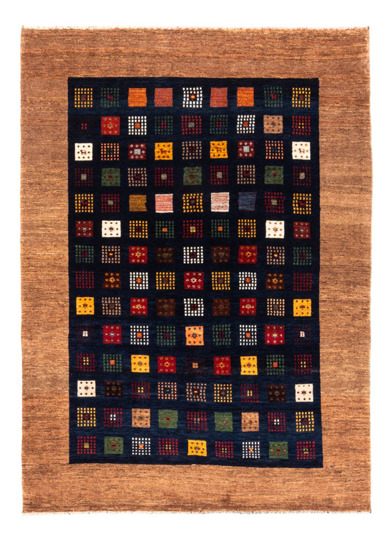 Gabbeh tapijt - Perzisch - 200 x 150 cm - donkerblauw