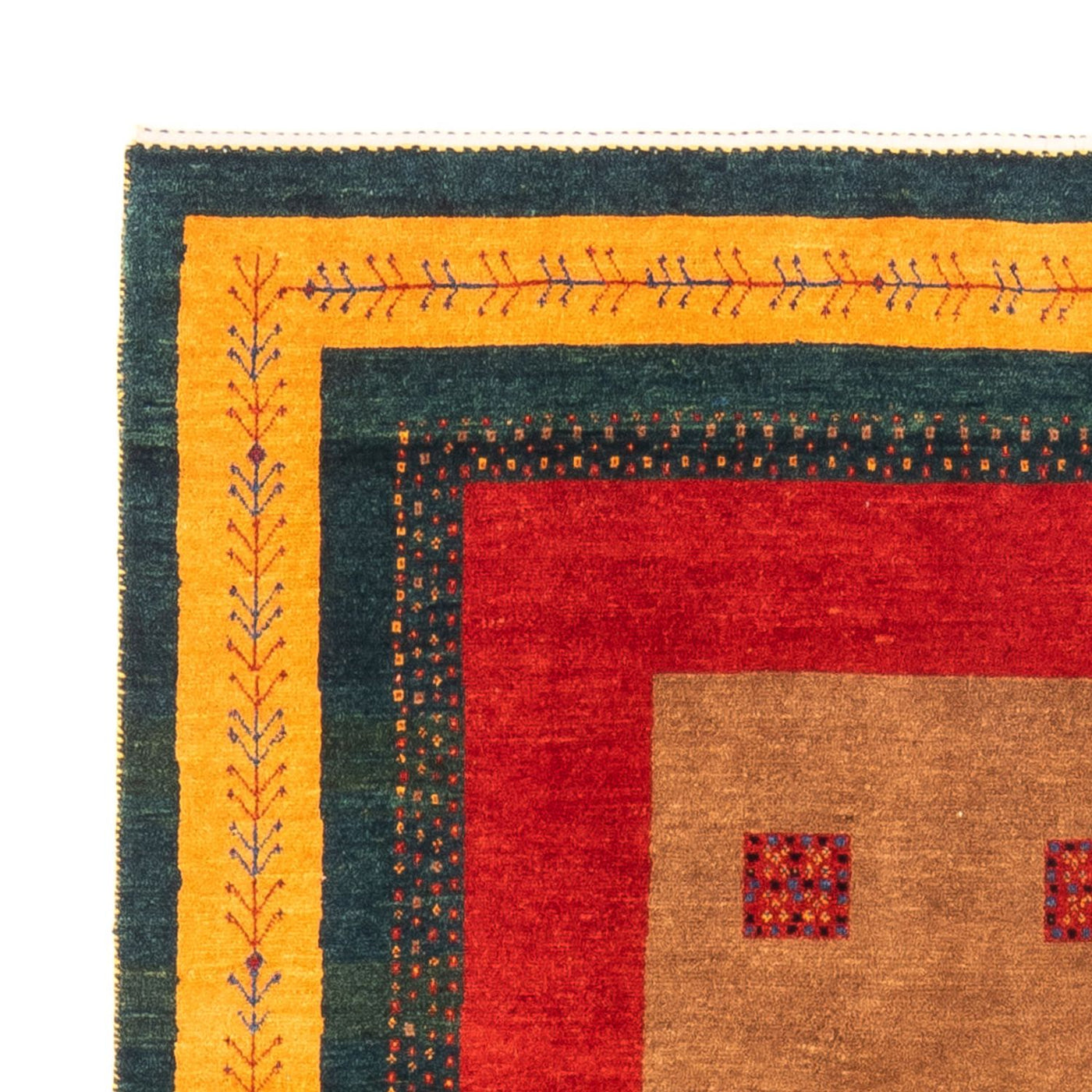 Perzische Gabbeh Tapijt 197x155cm - Perserteppich Wollteppich