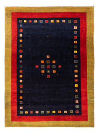 Gabbeh tapijt - Perzisch - 216 x 158 cm - donkerblauw