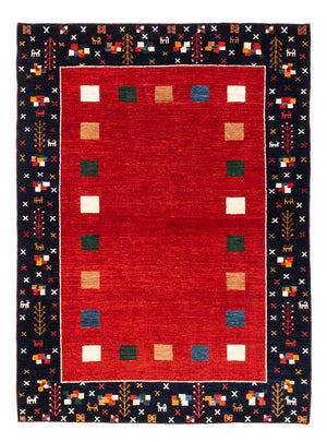Gabbeh tapijt - Perzisch - 172 x 126 cm - rood