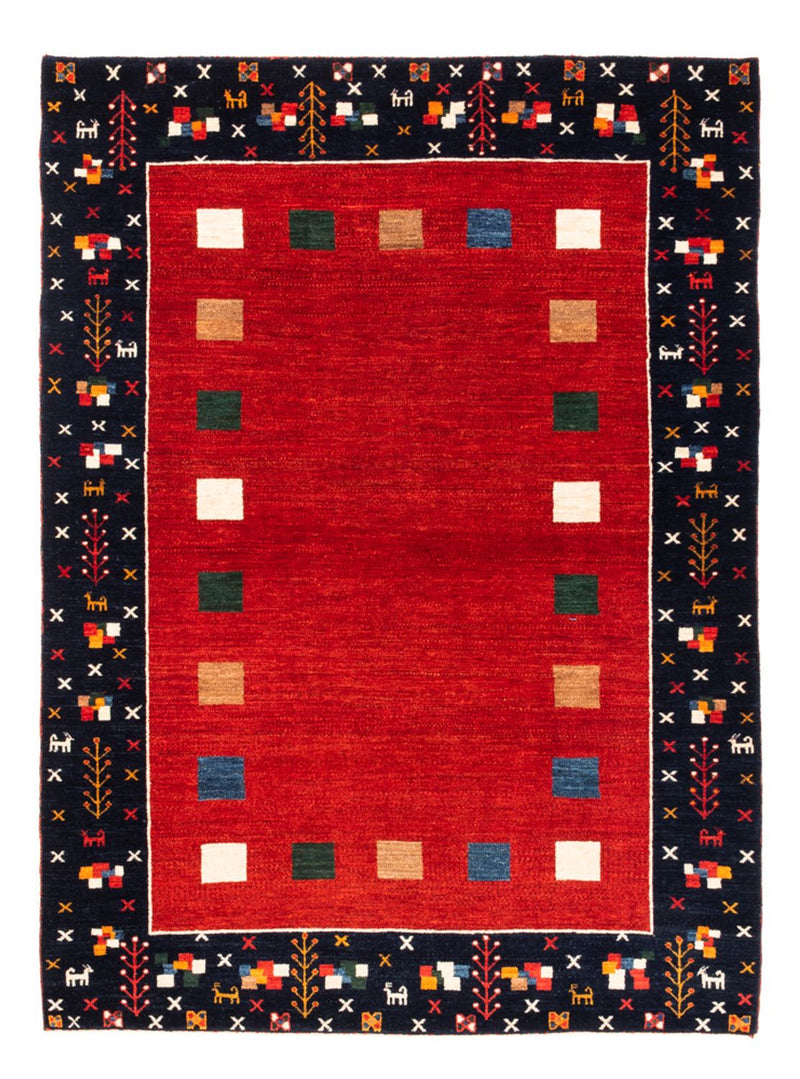 Gabbeh tapijt - Perzisch - 172 x 126 cm - rood
