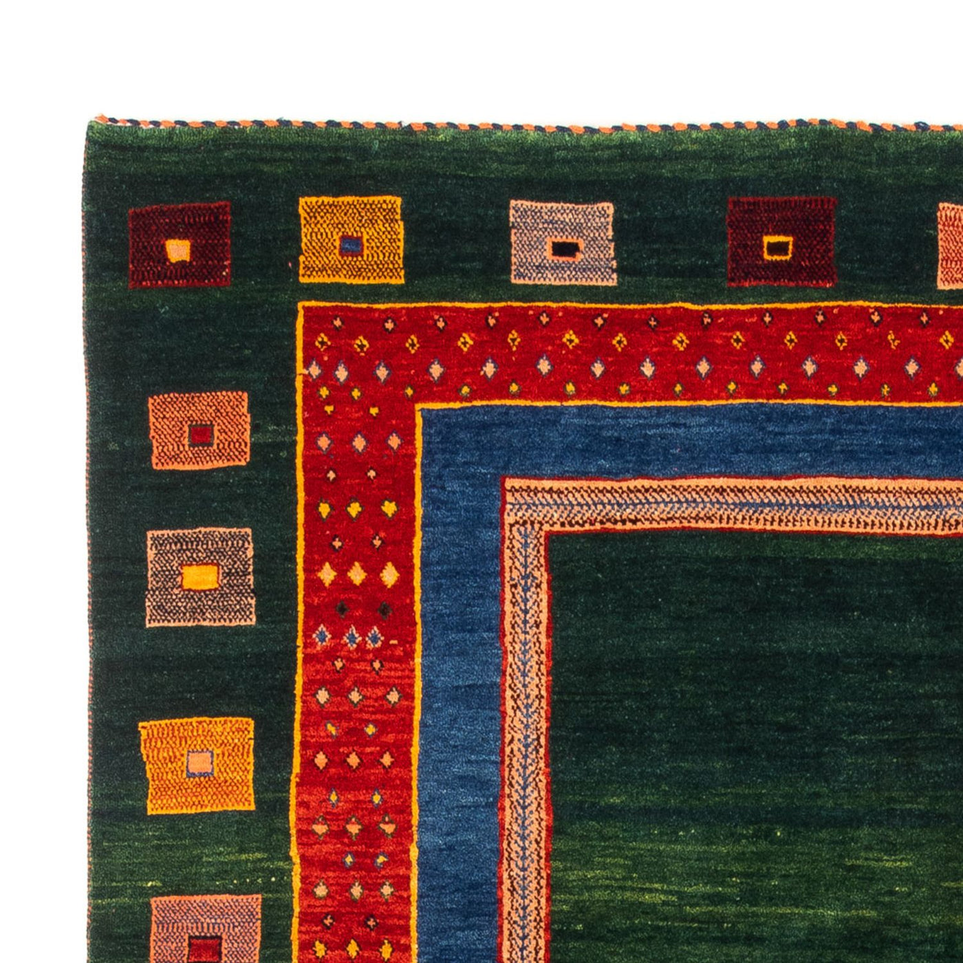 Perzische Gabbeh Tapijt 195x150cm - Perserteppich Wollteppich