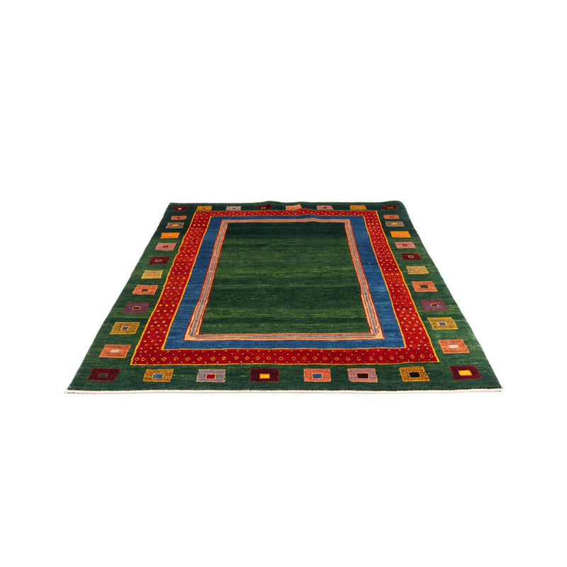 Gabbeh tapijt - Perzisch - 195 x 150 cm - groen