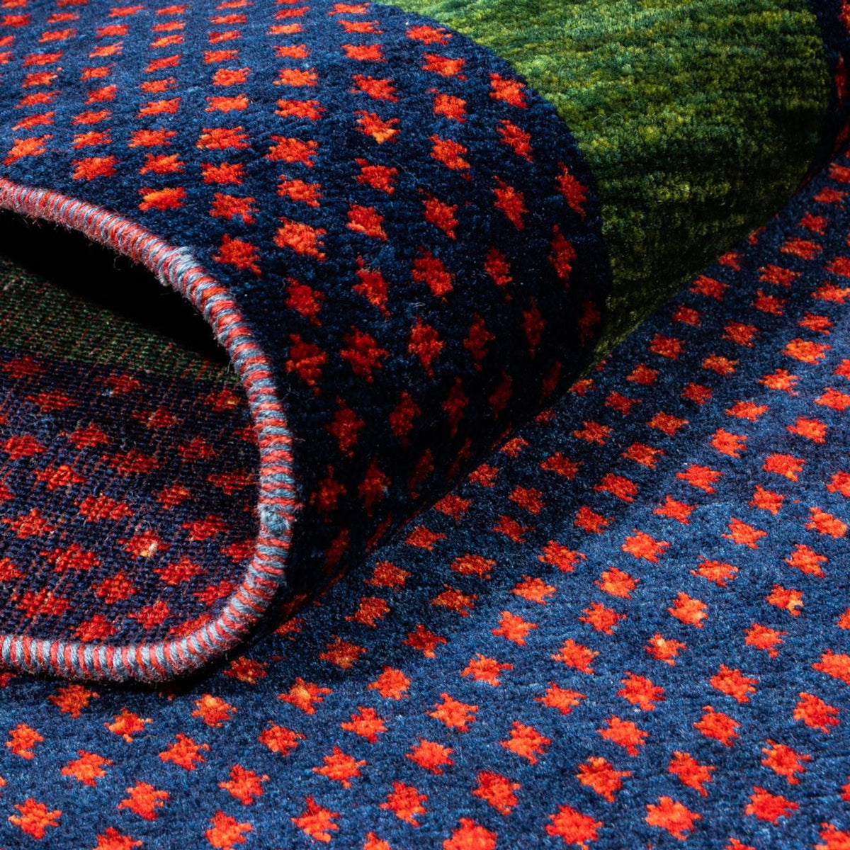 Gabbeh tapijt - Perzisch - 196 x 124 cm - paars