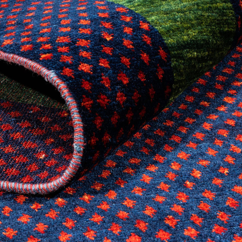 Gabbeh tapijt - Perzisch - 196 x 124 cm - paars