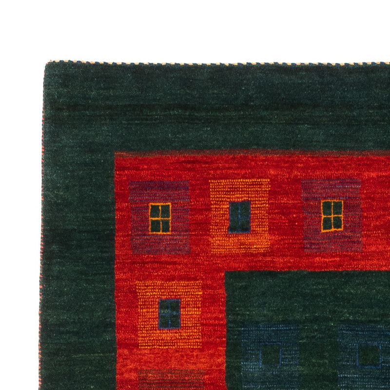 Gabbeh tapijt - Perzisch - 204 x 122 cm - groen