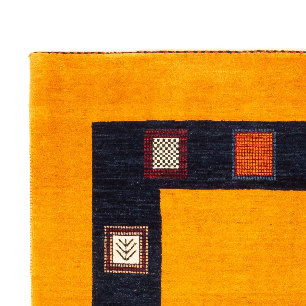 Gabbeh tapijt - Perzisch - 180 x 118 cm - goud