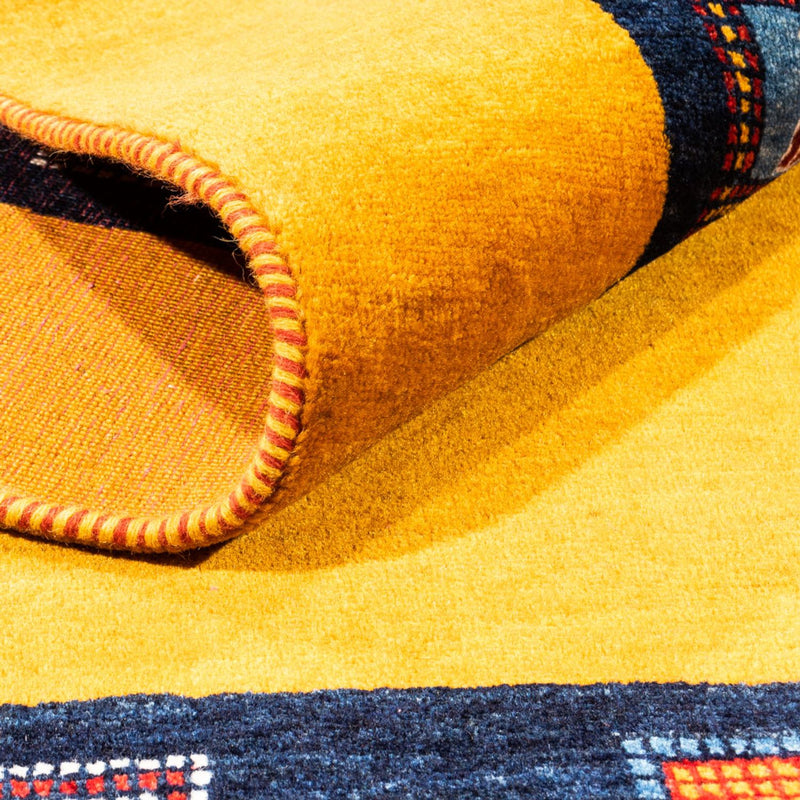 Gabbeh tapijt - Perzisch - 180 x 118 cm - goud