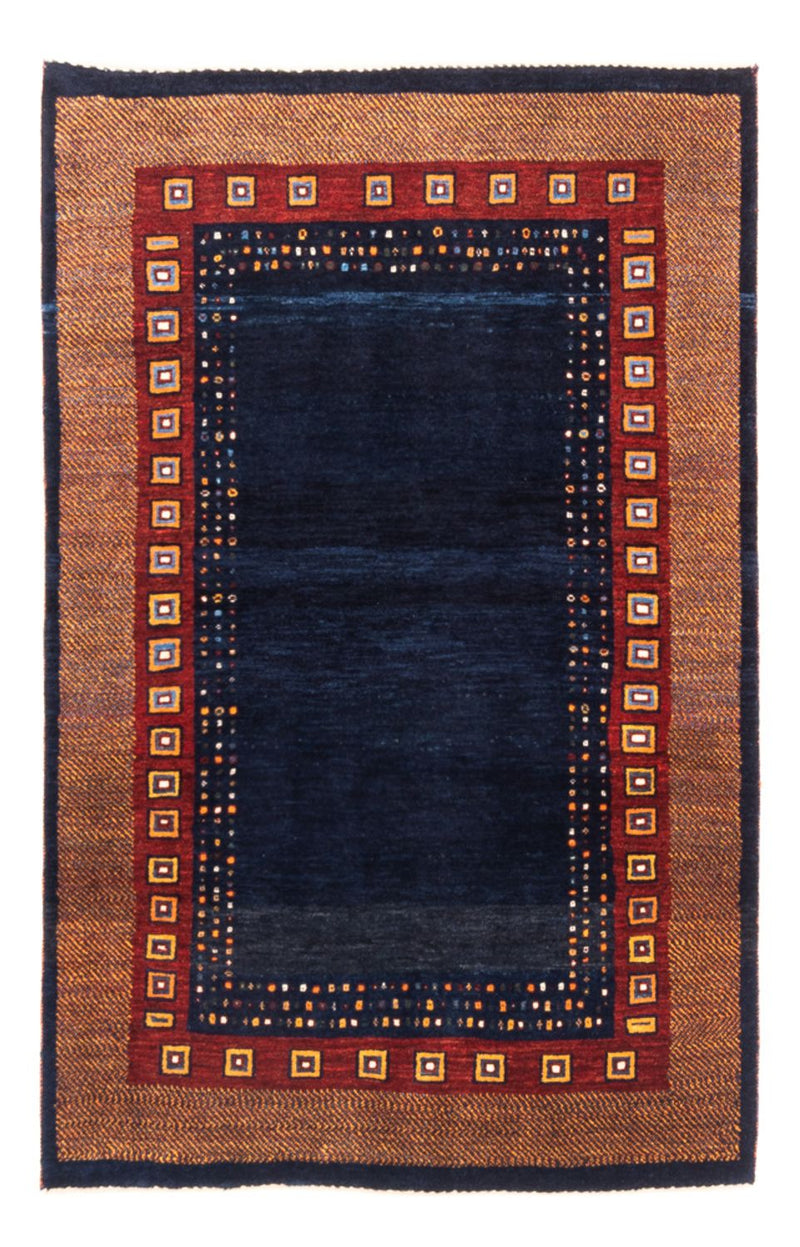 Gabbeh tapijt - Perzisch - 150 x 100 cm - blauw