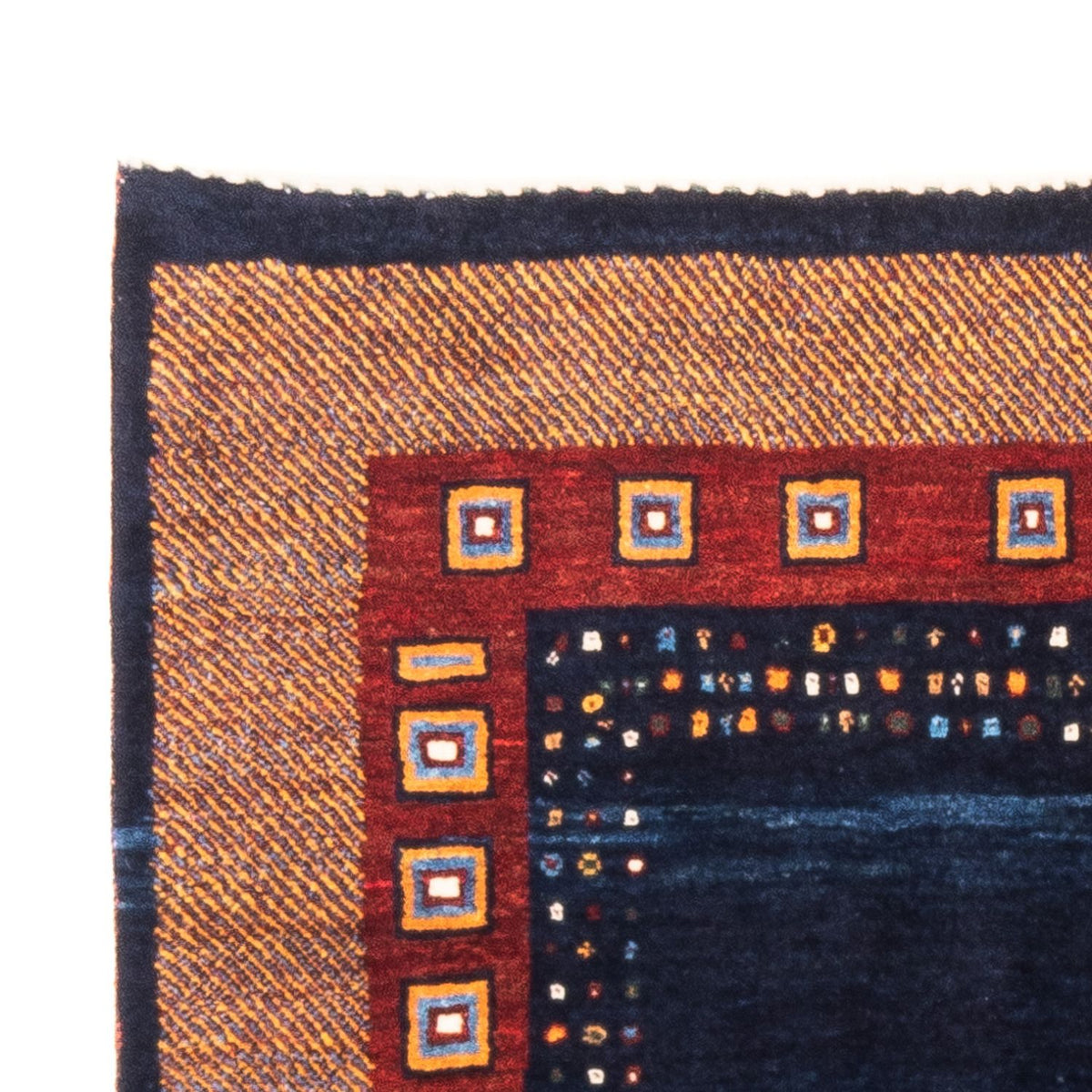 Gabbeh tapijt - Perzisch - 150 x 100 cm - blauw