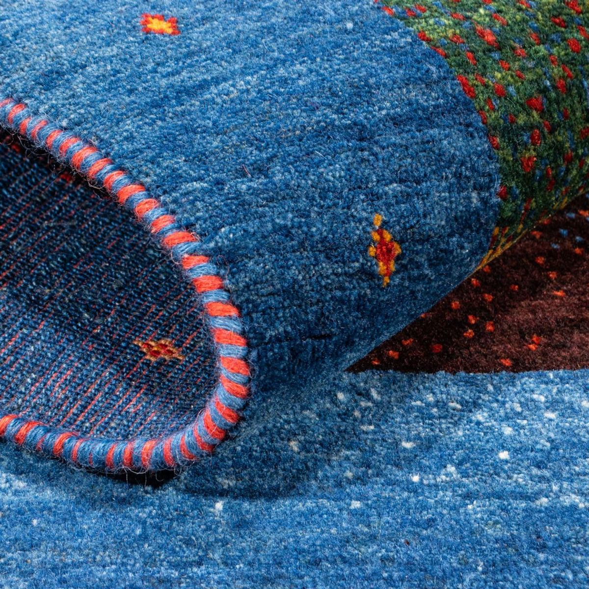 Gabbeh tapijt - Perzisch - 120 x 82 cm - veelkleurig