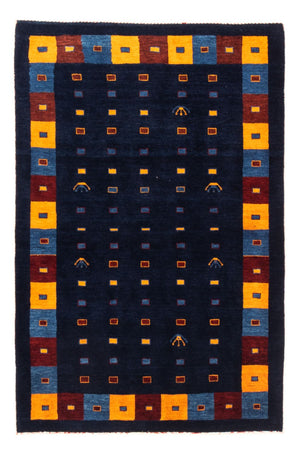 Gabbeh tapijt - Perzisch - 152 x 102 cm - donkerblauw