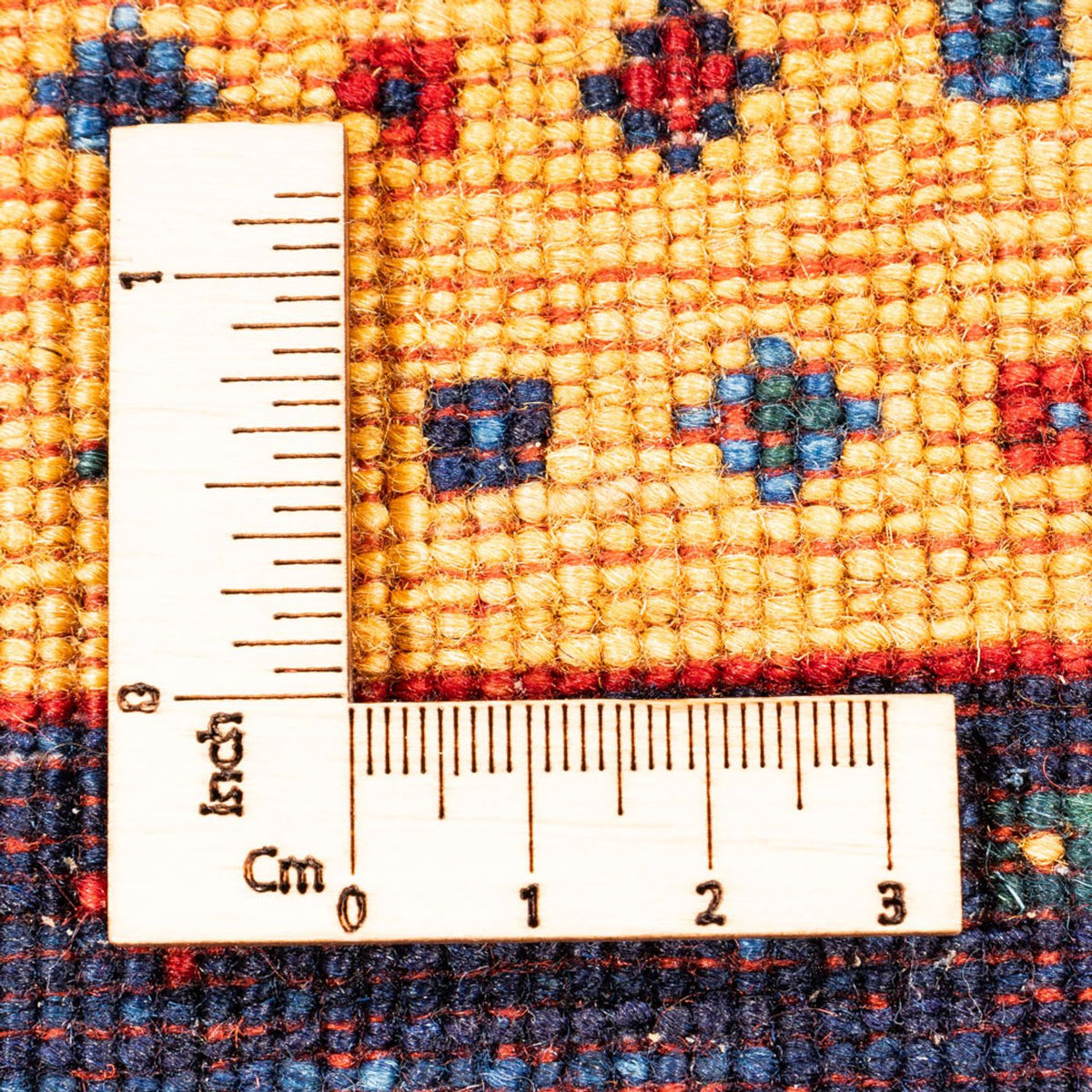 Gabbeh tapijt - Perzisch - 129 x 80 cm - goud