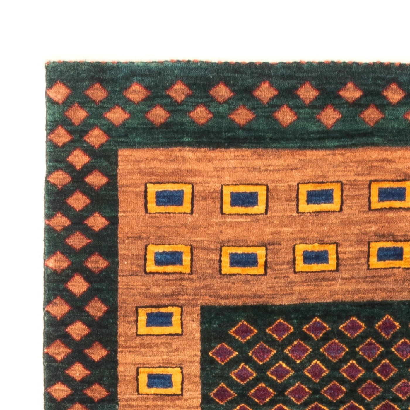 Perzische Gabbeh Tapijt 146x100cm - Perserteppich Wollteppich