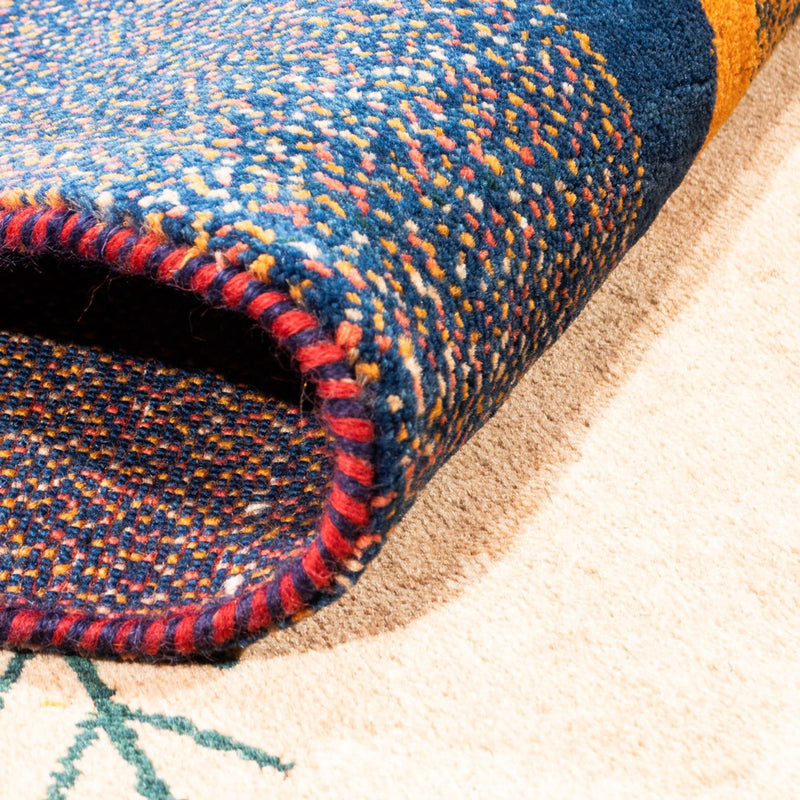 Gabbeh tapijt - Perzisch - 200 x 153 cm - crème