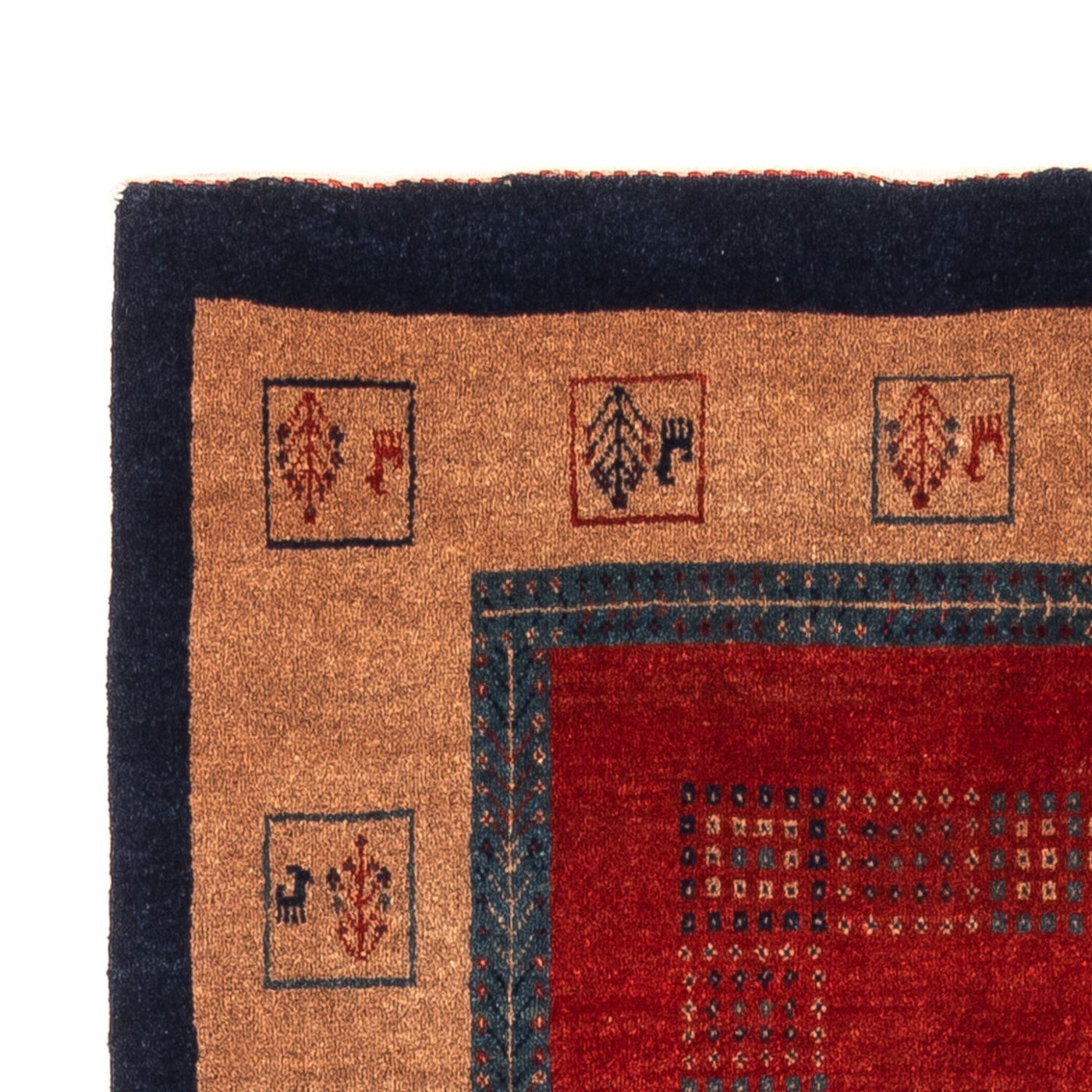 Perzische Gabbeh Tapijt 158x109cm - Perserteppich Wollteppich