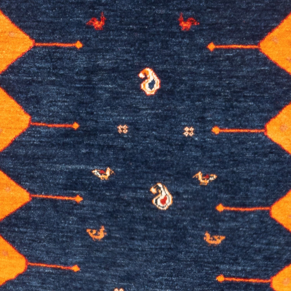 Gabbeh tapijt - Perzisch - 164 x 103 cm - donkerblauw