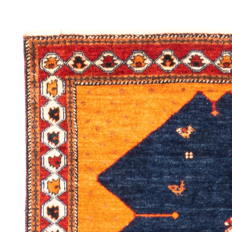 Gabbeh tapijt - Perzisch - 164 x 103 cm - donkerblauw