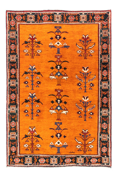 Perzische Gabbeh Tapijt 106x150cm - Perserteppich Wollteppich