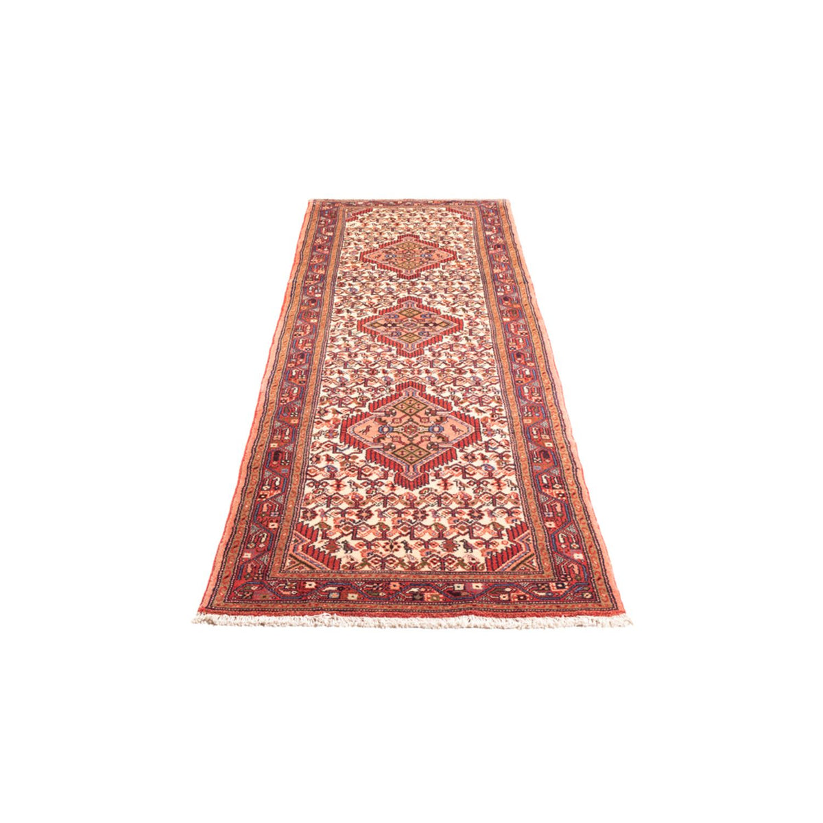 Loper Perzisch Tapijt - Nomadisch - 282 x 80 cm - beige