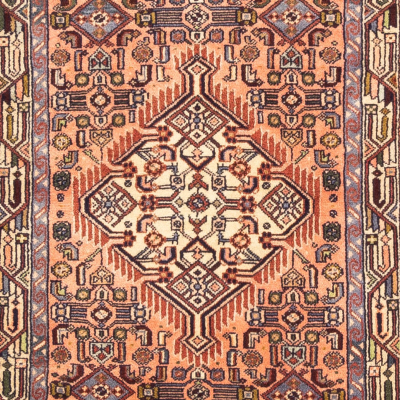 Loper Perzisch Tapijt - Nomadisch - 284 x 80 cm - zalm