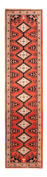 Loper Kelim tapijt - Oosters - 310 x 75 cm - rood