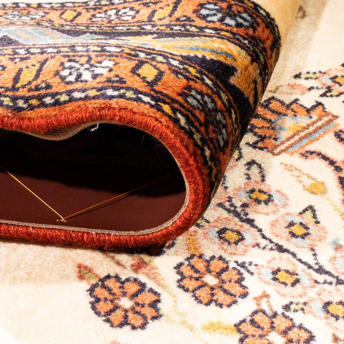 Loper Perzisch Tapijt - Nomadisch - 290 x 75 cm - crème