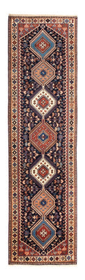 Loper Perzisch Tapijt - Nomadisch - 290 x 80 cm - donkerblauw