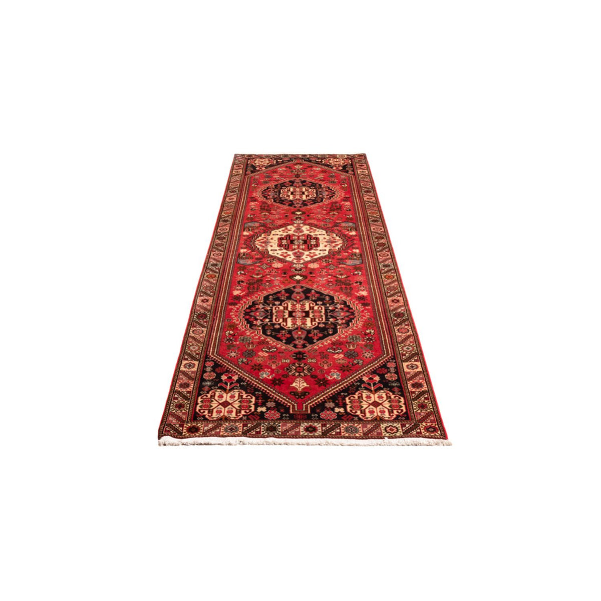 Loper Perzisch Tapijt - Nomadisch - 294 x 80 cm - rood