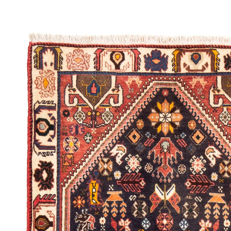 Loper Perzisch Tapijt - Nomadisch - 290 x 80 cm - donkerblauw