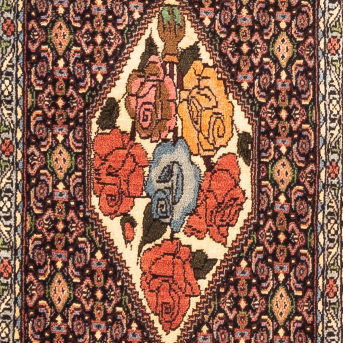 Loper Perzisch tapijt - Klassiek - 248 x 50 cm - zalm