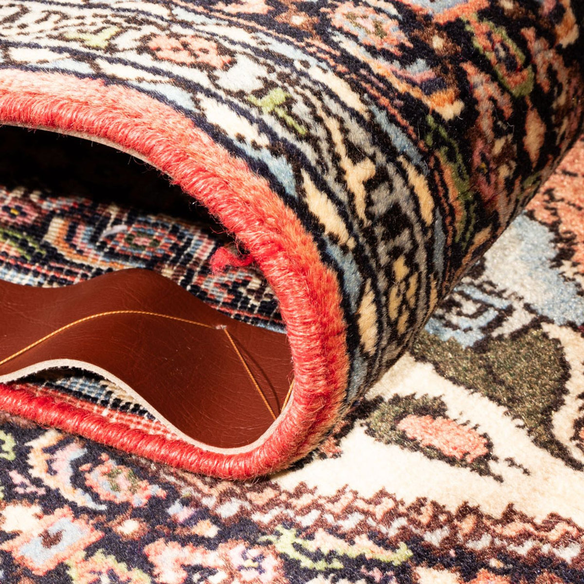 Loper Perzisch tapijt - Klassiek - 248 x 50 cm - zalm