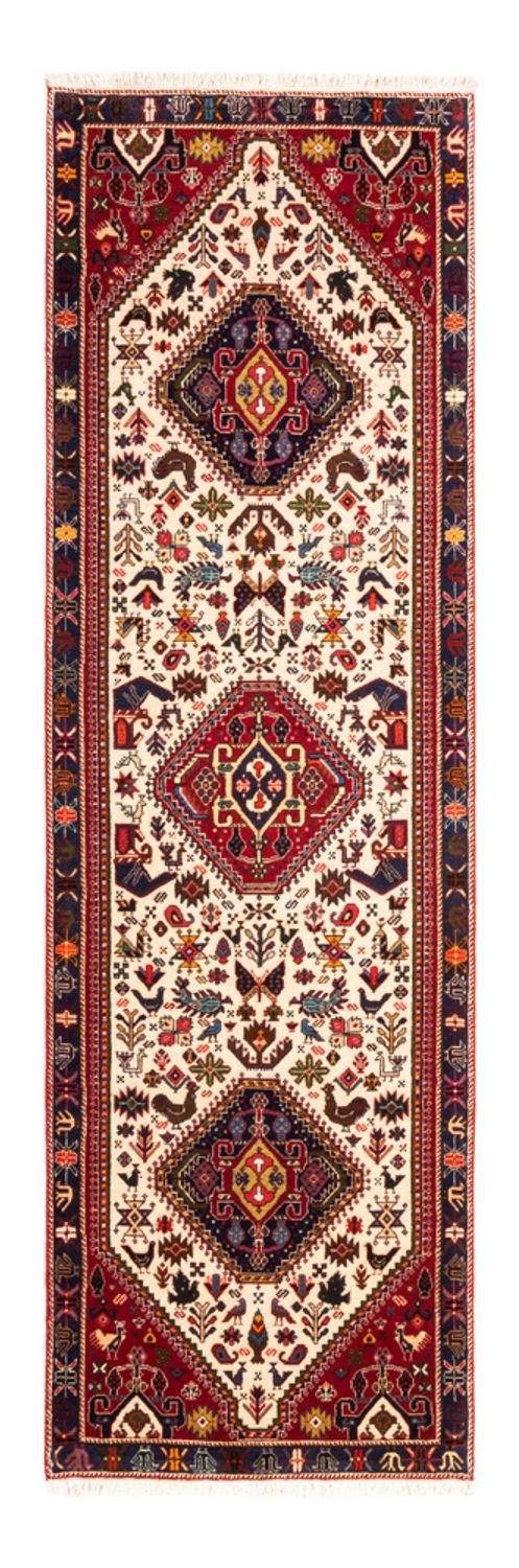 Loper Perzisch Tapijt - Nomadisch - 253 x 77 cm - crème